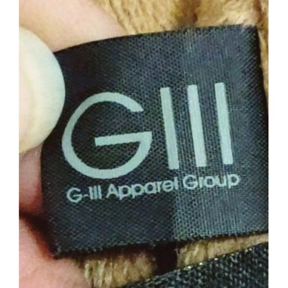 Black Rivet GIII Apparel Women's Large Tan Vegan Leather Motorcycle Jacket - Picture 5 of 12